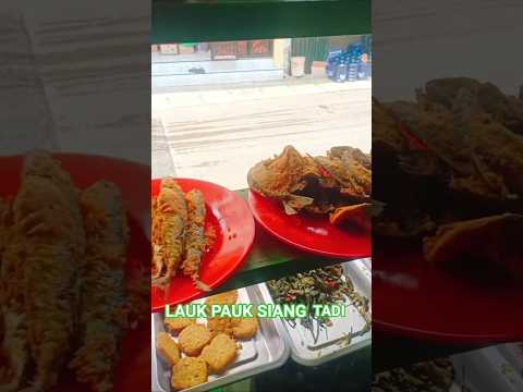 LAUK PAUK SIANG TADI CUMA SEPERTI INI