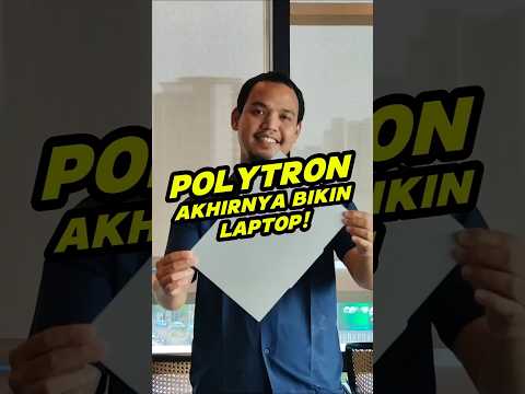 Polytron Rilis Laptop! Spesifikasi Menarik Nih!