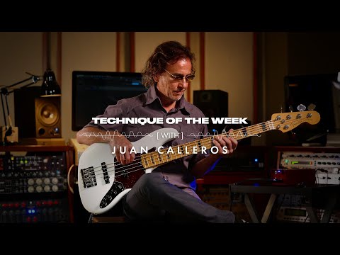 Juan Calleros on Bassline Techniques | Technique of the Week | Fender