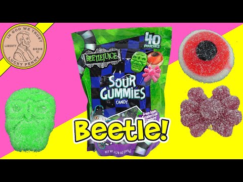 Halloween Candy Review Beetlejuice Sour Gummies Candy