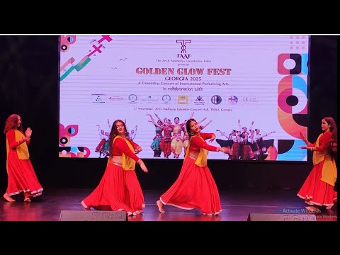 Lakshmi Group's performance at Golden glow Fest Georgia 2025