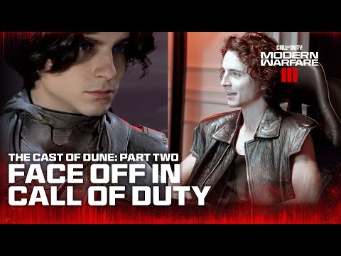 Timothée Chalamet & Austin Butler of ‘Dune: Part Two’ Face Off | Call of Duty: Modern Warfare III