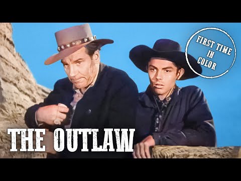 The Outlaw | Colorized | Thomas Mitchell | Western | English