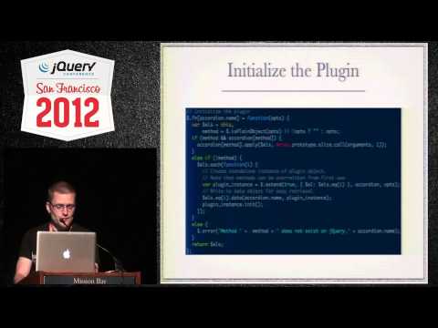 jQuery Conference SF 2012 Extensible jQuery Plugin Development by Shane Riley - UCWnPjmqvljcafA0z2U1fwKQ