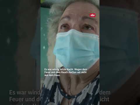 Gewaltige Brände bedrohen Orte in Spanien und Frankreich