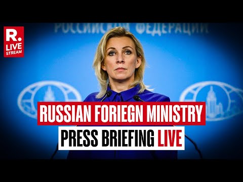 Russian Foreign Ministry Holds Press Briefing On Ukraine War | Trump's Tariffs | U.S News | LIVE