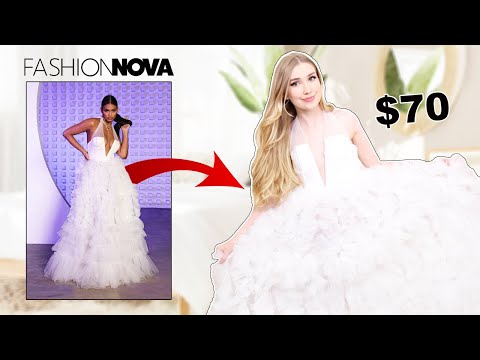 Video: TRYING ON FASHIONNOVA WEDDING DRESSES!! *hits & misses*