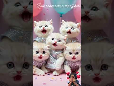 Little heart with a lot of fur#cat #funpage #aww #funnycute #funniestvideo #faint #giggles #besties