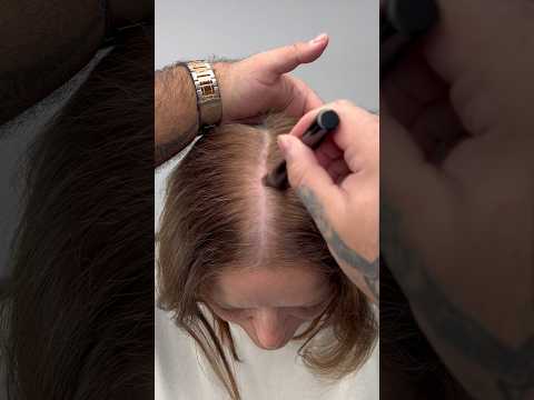 10 seconds brush on Roots and all grey Roots are covered up