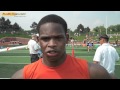 Interview with Javonte Lipsey of Portage Northern, 2011 MHSAA LP D1 Boys 300 Meter Hurdles Champion