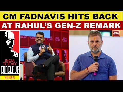 CM Devendra Fadnavis On Caste In Politics And Rahul Gandhi's Gen-Z Remarks | India Today Conclave