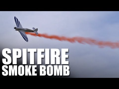 Flite Test - Smoke Bomb on a Spitfire - UC9zTuyWffK9ckEz1216noAw