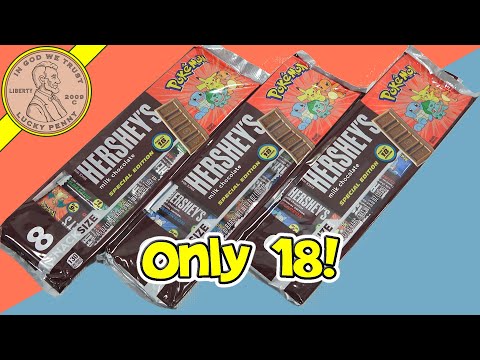 Hershey's Pokémon Special Edition Milk Chocolate Bars