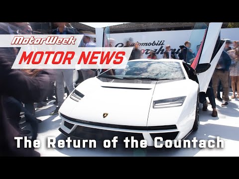 The Return of the Lamborghini Countach | Motor News
