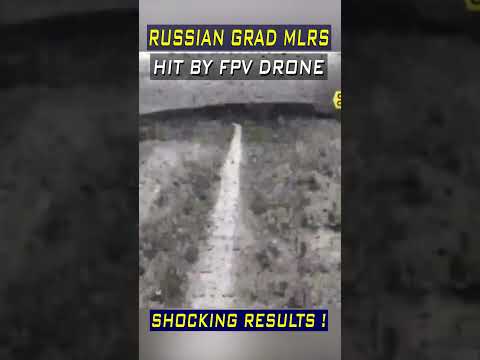 FPV Drone Destroys Russian Grad Rocket System! #dronewarfare #drones - UC7L1L-Mi54H-yhiZCoqegCg