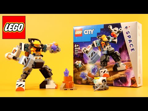 LEGO City 60428 Space Construction Mech – LEGO StopMotion Build Review