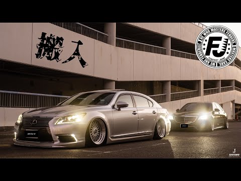 Fenderist Japan 2025 stanced JDM Car pure Exhaust sound - フェンダリスト ジャパン 搬入