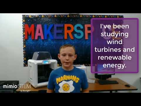 Colt Explains His Wind Turbine