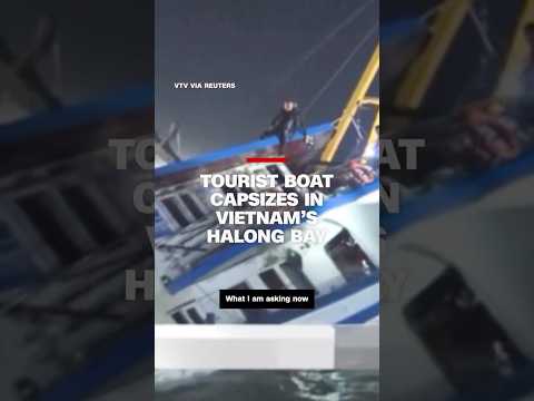 Tourist boat capsizes in Vietnam’s Halong Bay