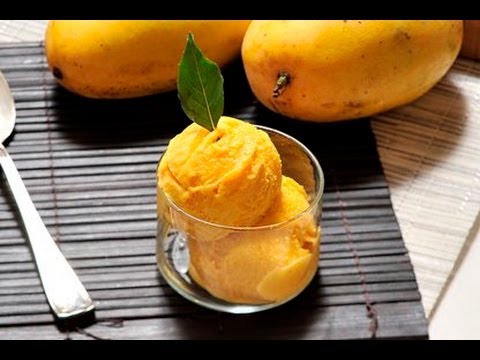 Helado de mango - Mango Ice Cream - UCvg_5WAbGznrT5qMZjaXFGA