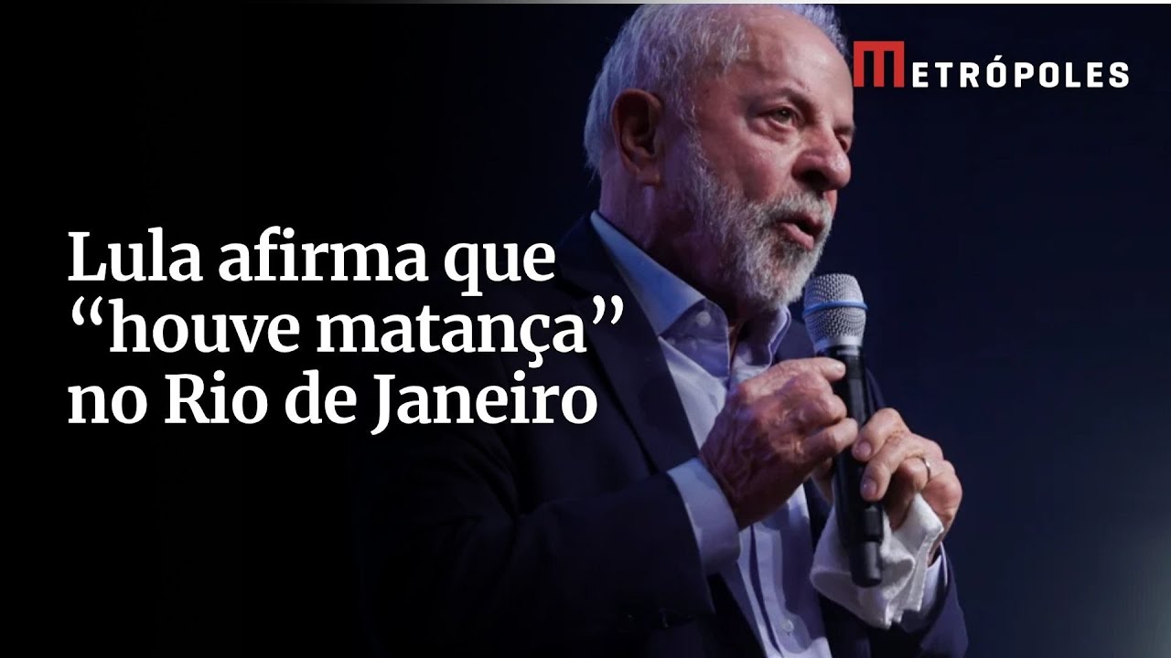 Lula defende PF na investigação de megaoperação: “Houve matança”