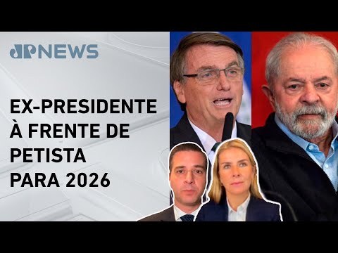 Paraná Pesquisas: Bolsonaro teria 37,6% contra 33,6% de Lula se eleição de 2026 fosse hoje