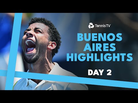 Fils Battles Lajovic; Schwartzman, Baez Start Campaigns | Buenos Aires 2024 Highlights Day 2