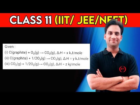 Given : (i) C(graphite) + O₂(g) → CO₂(g), ΔᵣH = x kJ/mole (ii) C(graphite) + 1/2O₂(g) → CO₂(g)
