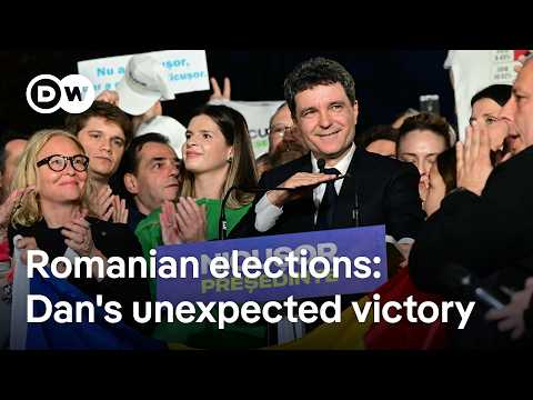 Historic victory for pro-European candidate Nicusor Dan in Romania | DW News