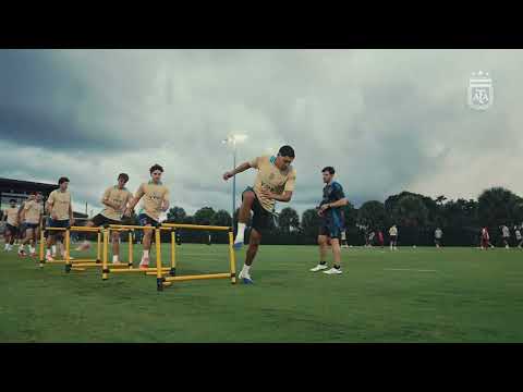 #SelecciónMayor El equipo de Scaloni sigue trabajando en #Miami