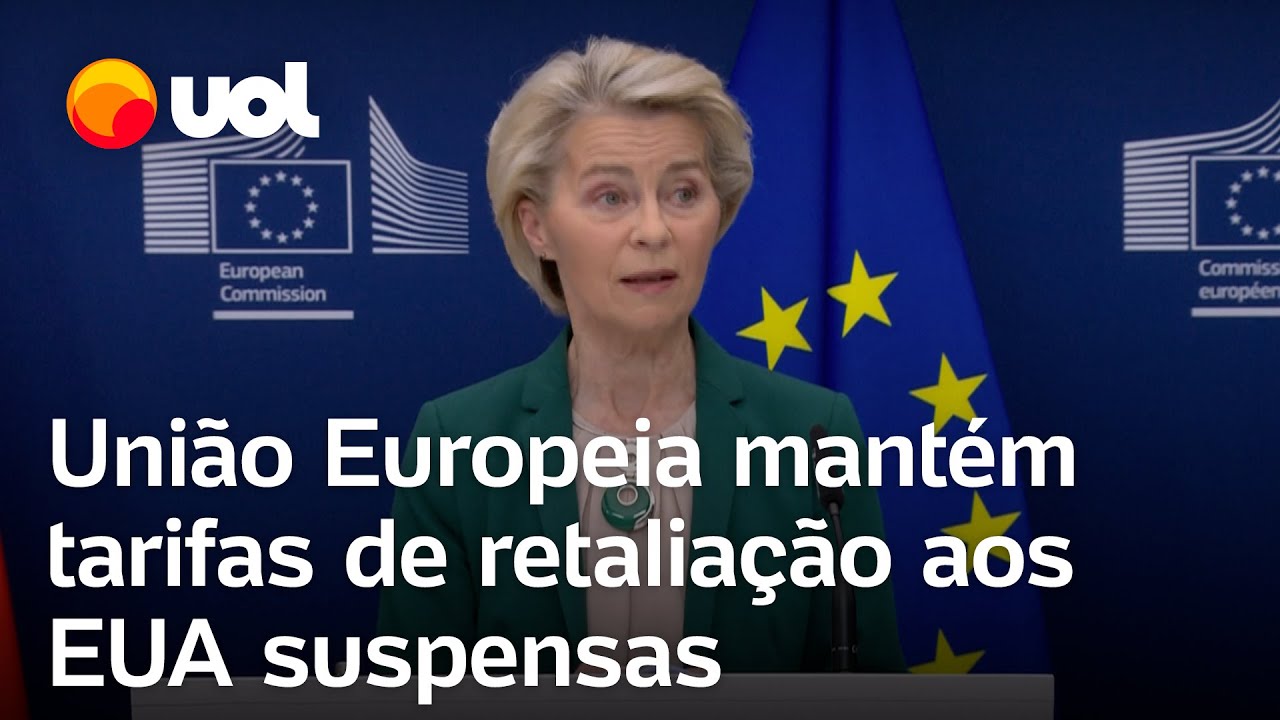 União Europeia prorroga suspensão de tarifas de represália contra EUA para incentivar negociações