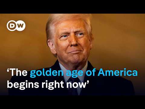 Donald Trump sworn in for second presidency | DW News