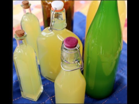 How to make Homemade Limoncello- Authentic Limoncello Recipe