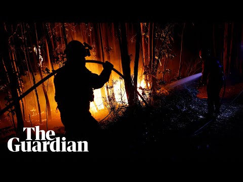 Wildfires rage across Portugal