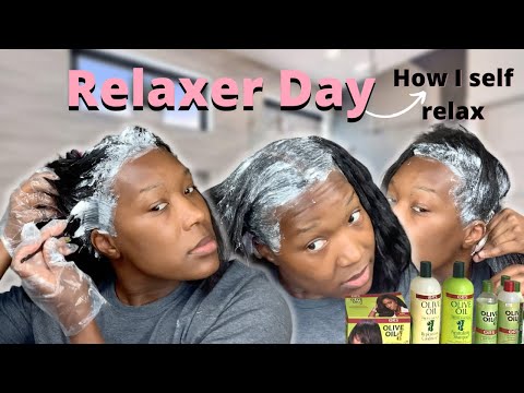 HOW I RELAX MY HAIR: RELAXER ROUTINE | RELAXED HAIR (17 Weeks Post Relaxer)