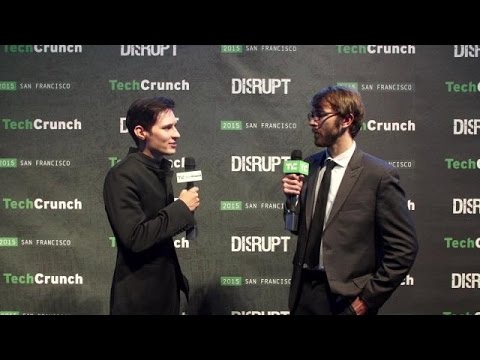 Pavel Durov Backstage At TC Disrupt SF - UCCjyq_K1Xwfg8Lndy7lKMpA