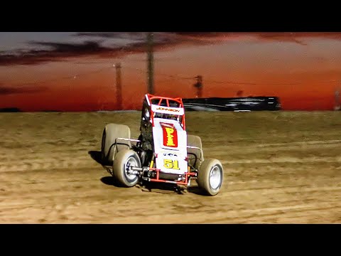 CAS SprintCar Main At Central Arizona Speedway September 4th 2021 - dirt track racing video image