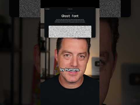 AI can't READ this