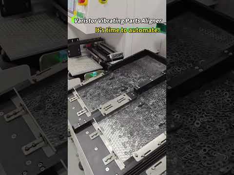 #varistor #chinafactory #vibratingpartsaligner #electroniccomponents #factoryautomation