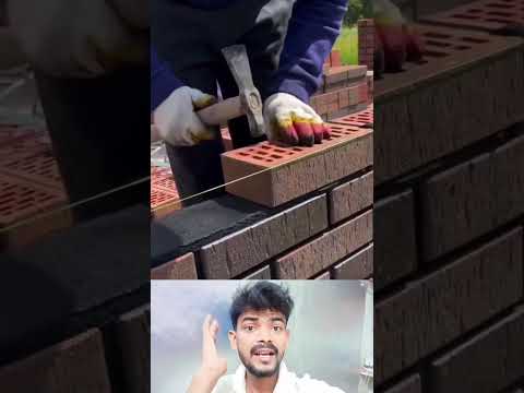 मिस्त्री ने बनाई शानदार दीवार 😱 #viral #home #mistri #youtube #शॉर्ट #video #shortsfeed