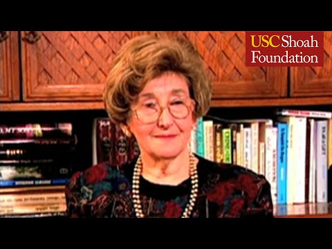 Yom Kippur in Auschwitz | Ruth Brand | USC Shoah Foundation