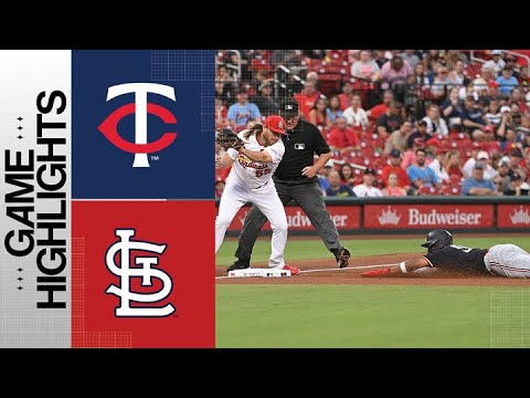 Twins vs. Cardinals Game Highlights (8/3/23) | MLB Highlights video clip