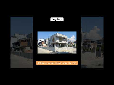 Projesini ve üç boyutlu görselleştirmesini hazırladığımız T.T. Evi 🏡 #proje #inşaat #şantiye #villa