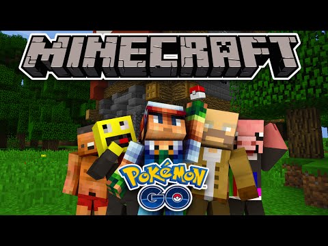 If Pokemon Go Was Added To Minecraft! - Minecraft Machinima Indonesia