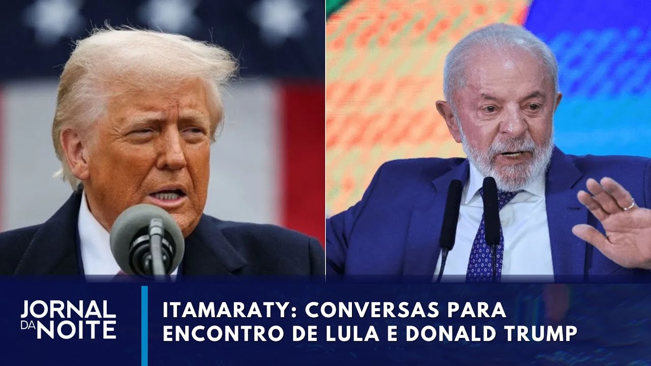 Conversas para encontro de Lula e Donald Trump