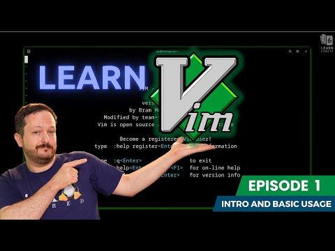 Vim Editing Essentials (Episode 1) - Basic Usage (and how to exit Vim)