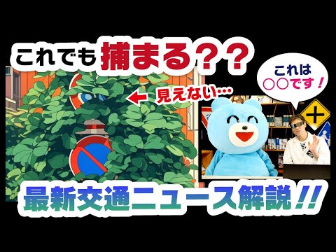 「え、これ違反なの!?」見えない標識・室内灯・169キロ暴走…最新交通ニュースまとめ