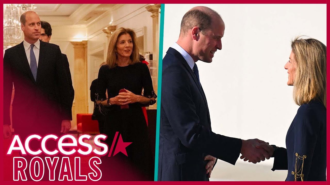 Prince William Meets John F. Kennedy’s Daughter Caroline At JFK Library