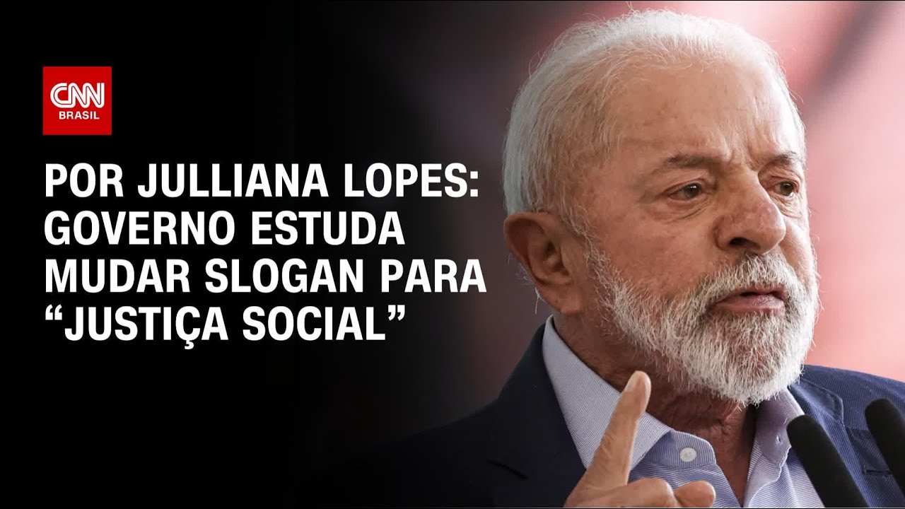 Análise Governo estuda mudar slogan para justiça social | CNN ARENA