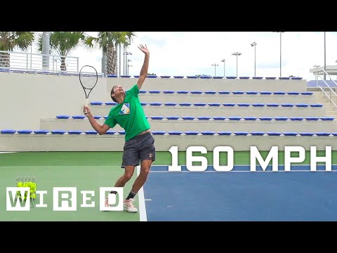 Why It's Almost Impossible to Hit a 160 MPH Tennis Serve | WIRED - UCftwRNsjfRo08xYE31tkiyw